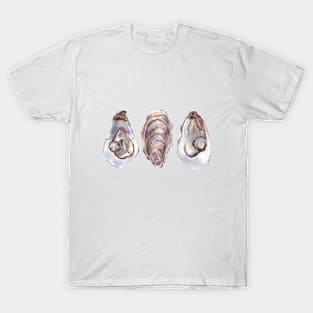 Oyster watercolor art T-Shirt